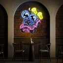 Astronaut Off Road Cartoon Artwork Led Neon Sign - Reels Custom