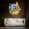 Astronaut Ray Gun Space Artwork Led Neon Sign - Reels Custom