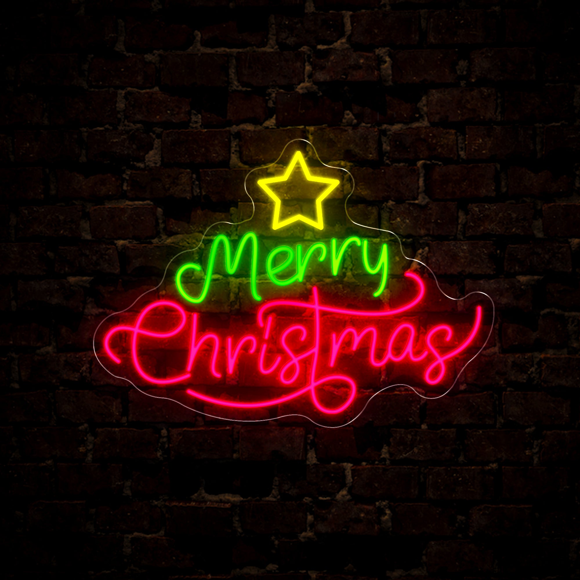 Merry Christmas Led Neon Sign