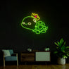 Baby Turtle Neon Sign - Reels Custom