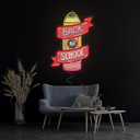 Back To School Artwork Led Neon Sign - Reels Custom