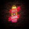 Back To School Artwork Led Neon Sign - Reels Custom