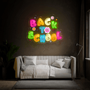 Back To School Artwork Neon Sign - Reels Custom