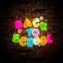 Back To School Artwork Neon Sign - Reels Custom