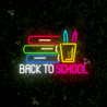 Back To School Neon Sign - Reels Custom