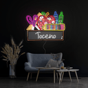 Back to School Teacher Name Artwork Led Neon Sign - Reels Custom