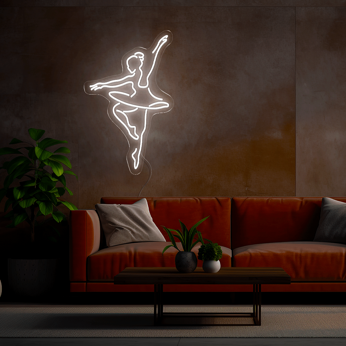 Ballerina Neon Sign - Reels Custom