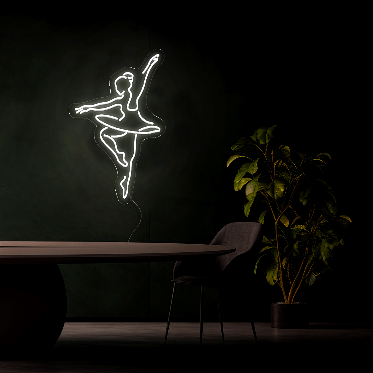 Ballerina Neon Sign - Reels Custom