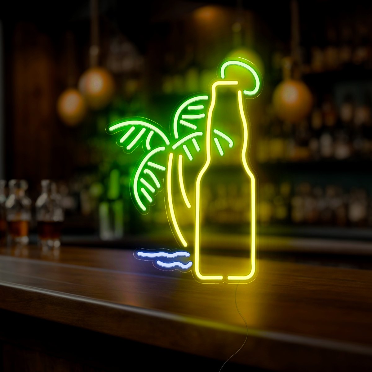 Bar Restaurant Beer Neon Sign - Reels Custom