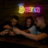 Bar Restaurant Beer Neon Sign - Reels Custom