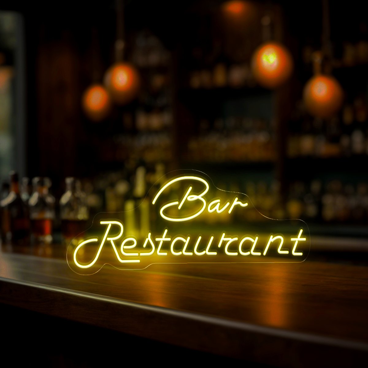 Bar Restaurant Neon Sign - Reels Custom
