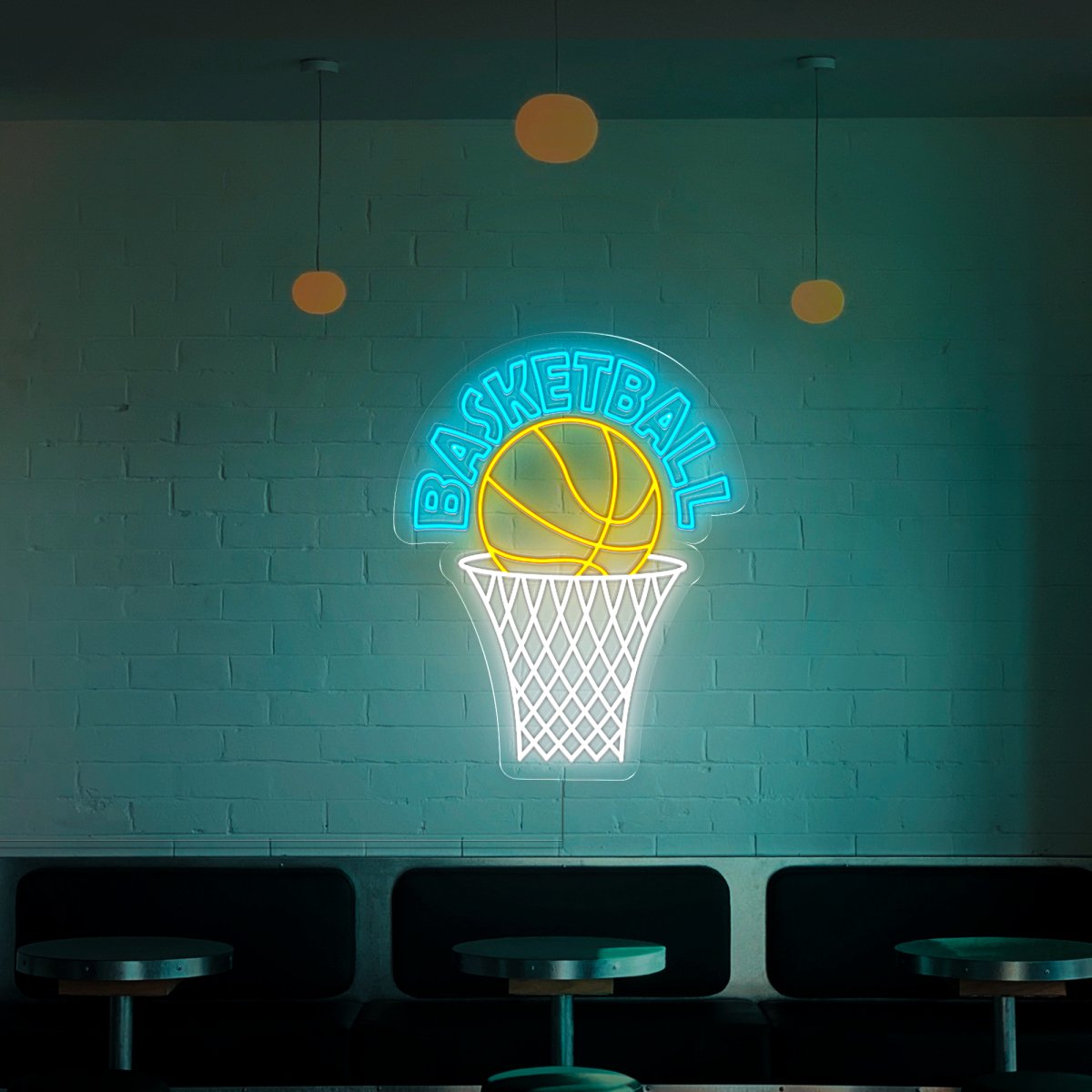 Basketball Neon Sign - Reels Custom