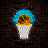 Basketball Neon Sign - Reels Custom