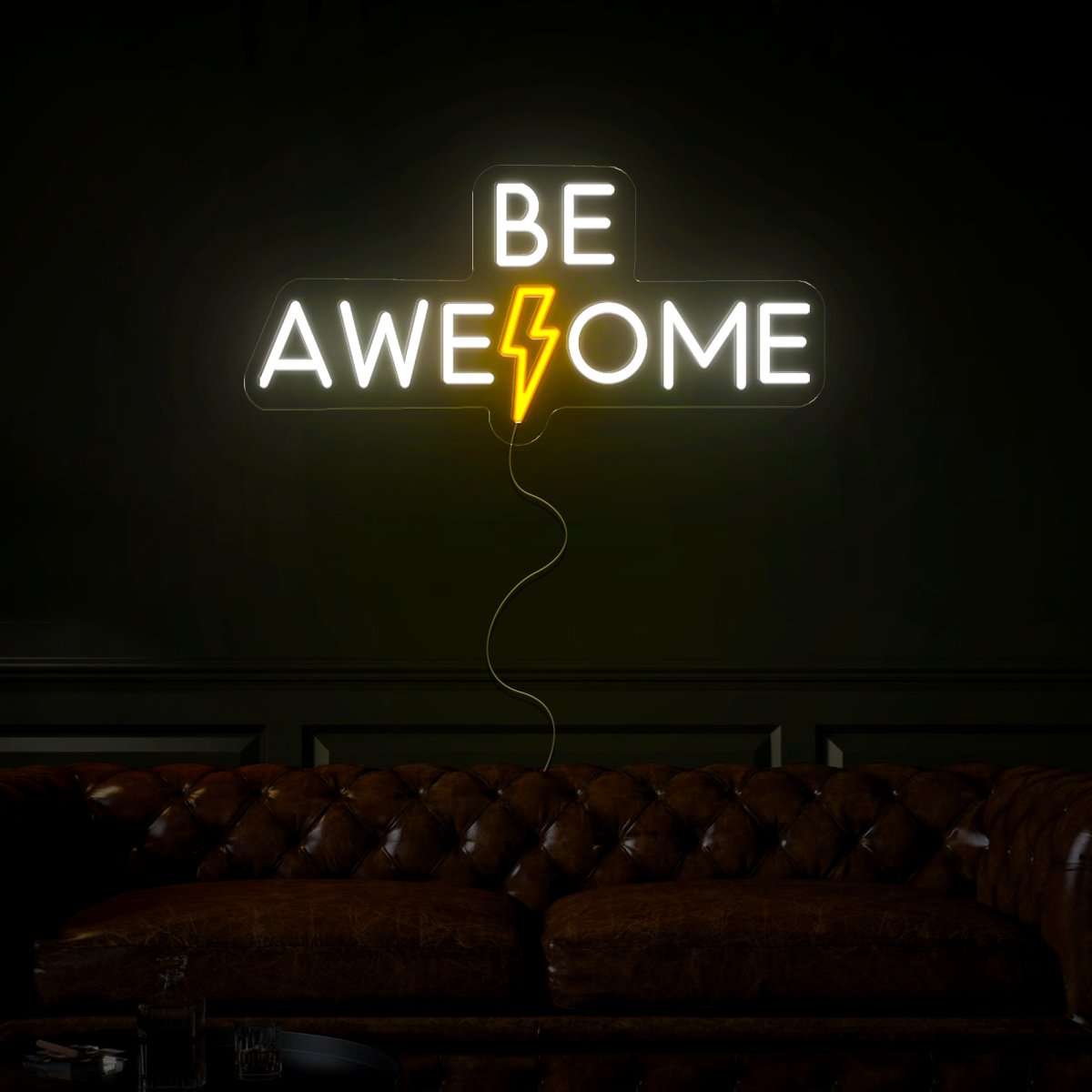 Be Awesome Neon Sign - Reels Custom