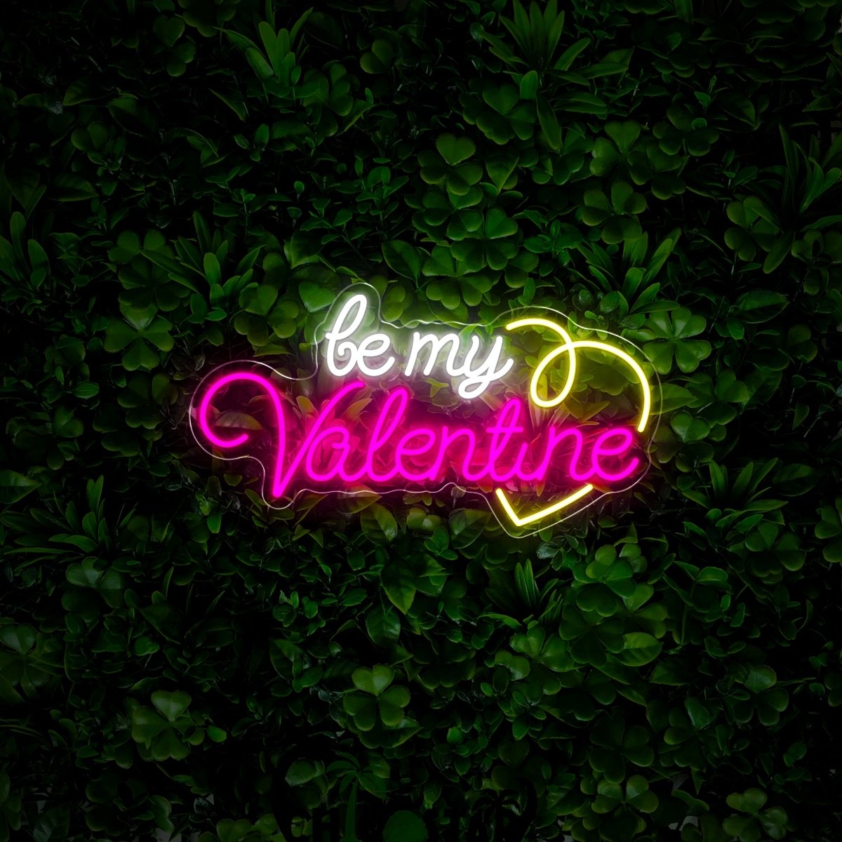 Be My Valentine Neon Sign - Reels Custom