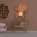 Bear Artwork Led Neon Sign - Reels Custom