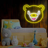 Bear Face Neon Sign - Reels Custom