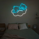 Bear Led Neon Sign For Kids Room Decor - Reels Custom