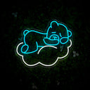 Bear Led Neon Sign For Kids Room Decor - Reels Custom