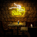 Beer Restaurant Bar Led Neon Sign - Reels Custom