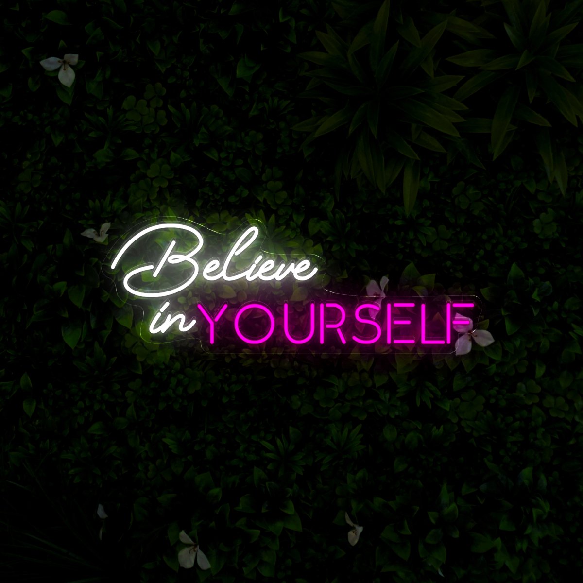 Believe In Yourself Neon Sign - Reels Custom