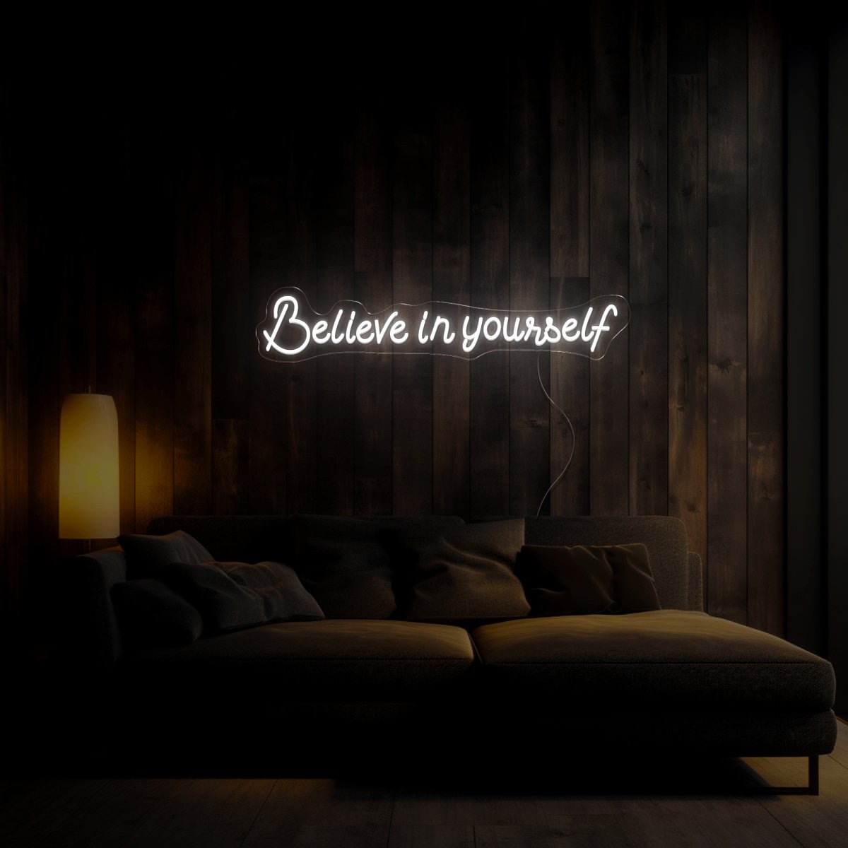 Believe In Yourself Neon Sign - Reels Custom