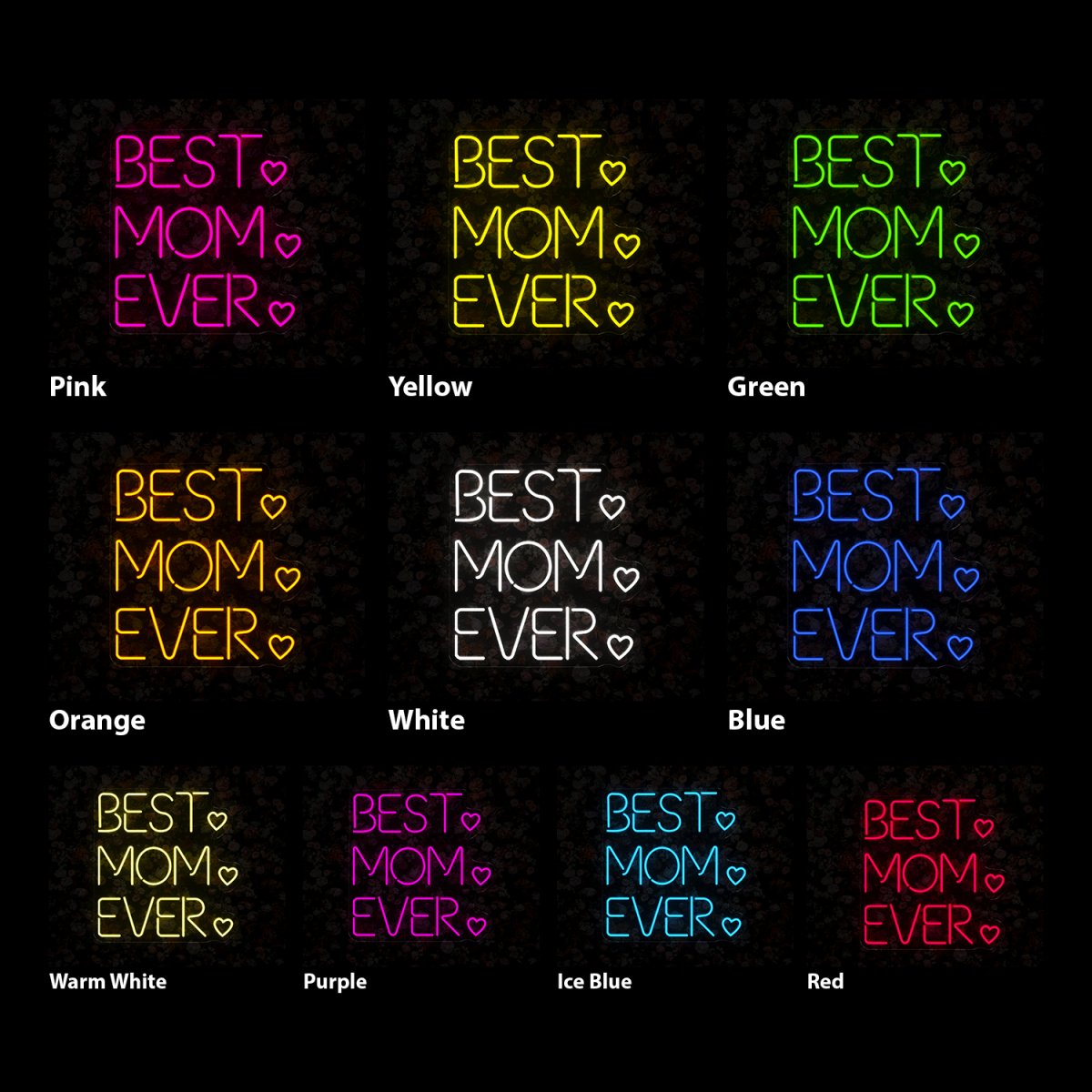 Best Mom Ever Neon Sign - Reels Custom