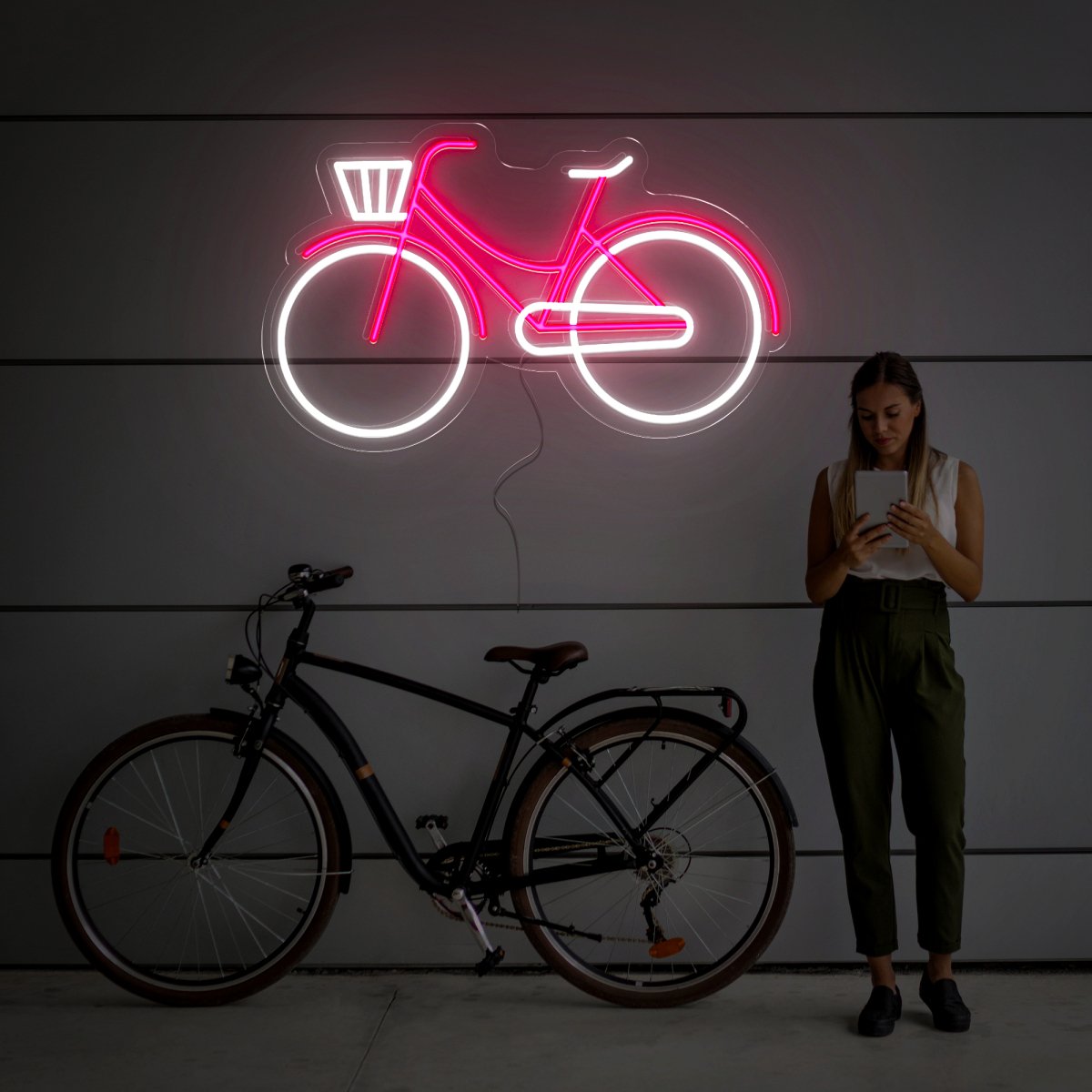 Bicycle Neon Sign - Reels Custom