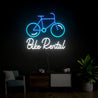 Bike Rental Neon Sign - Reels Custom