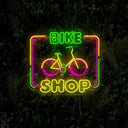 Bike Shop Neon Sign - Reels Custom