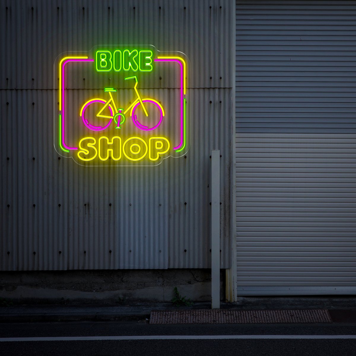 Bike Shop Neon Sign - Reels Custom