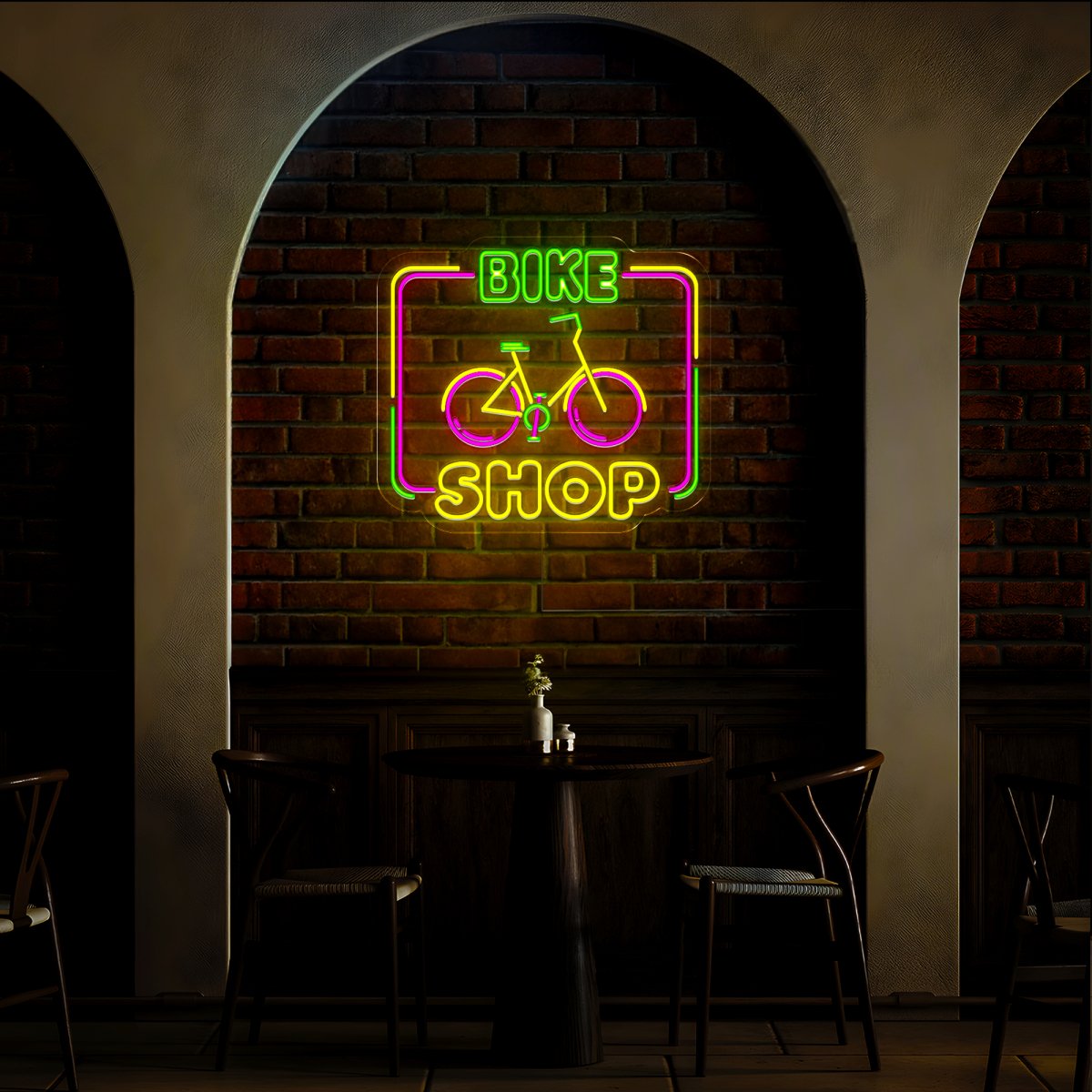 Bike Shop Neon Sign - Reels Custom