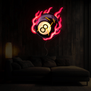 Billiards Ball Artwork Neon Sign - Reels Custom