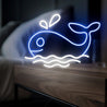 Blue Whale Animals Led Neon Sign - Reels Custom