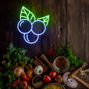 Blueberry Fruits Led Neon Sign - Reels Custom