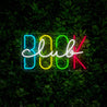 Book Club Neon Sign - Reels Custom