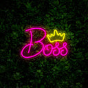 Boss Woman Neon Sign - Reels Custom