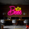 Boss Woman Neon Sign - Reels Custom