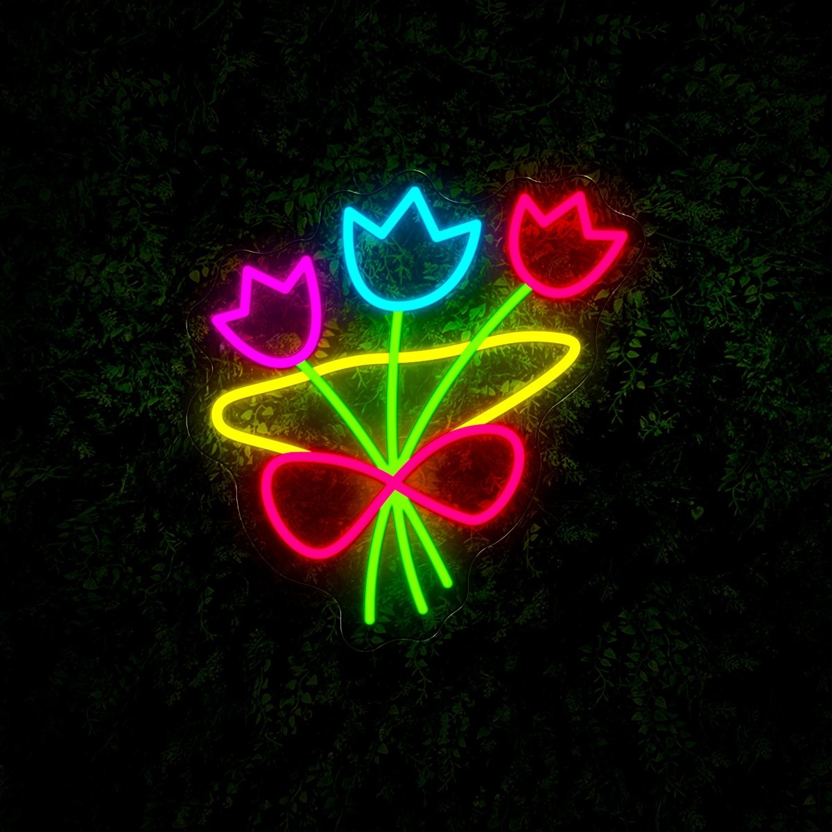 Bouquet Led Neon Sign - Reels Custom