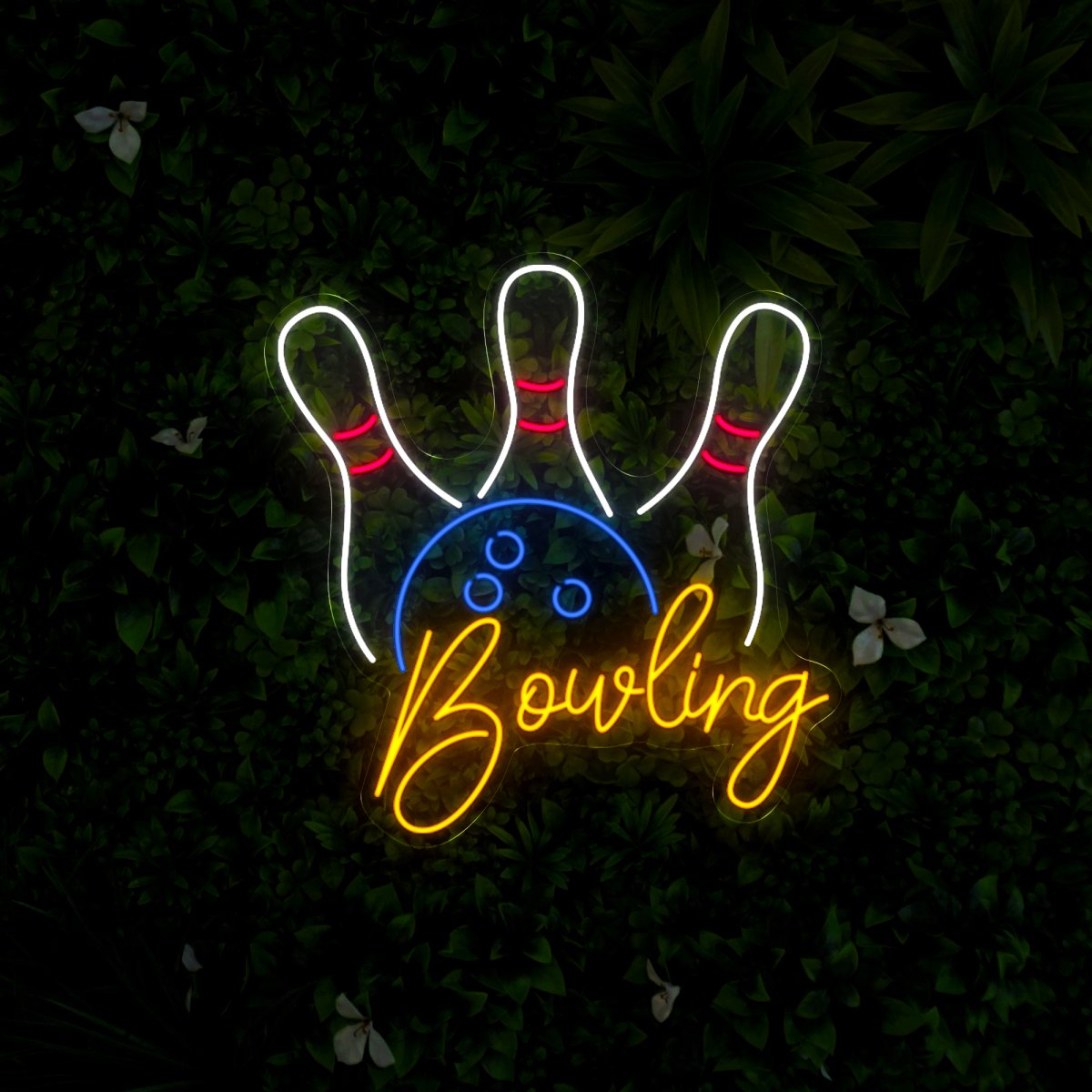 Bowling Neon Sign - Reels Custom