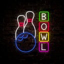 Bowling Neon Sign - Reels Custom