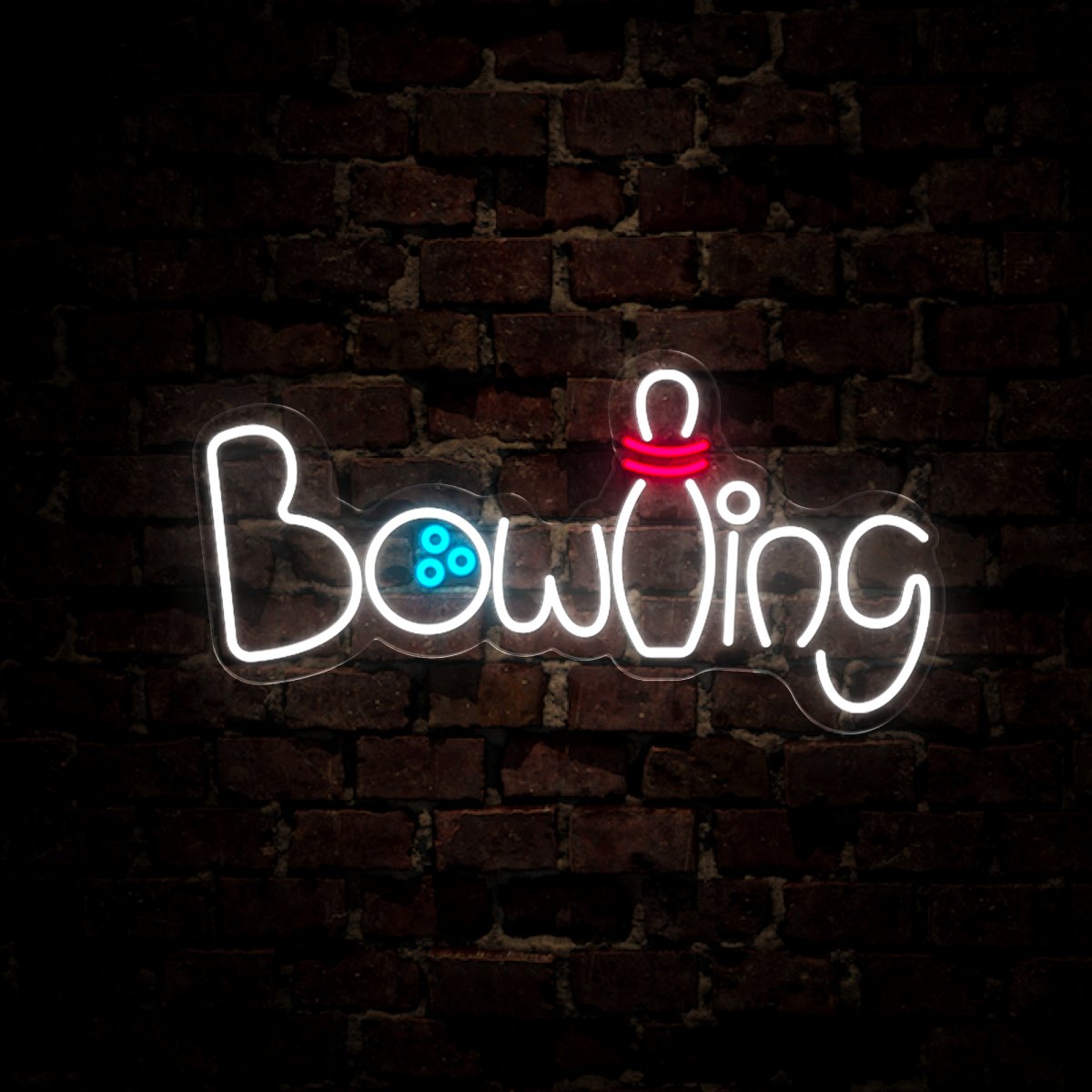 Bowling Neon Sign - Reels Custom