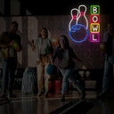 Bowling Neon Sign - Reels Custom