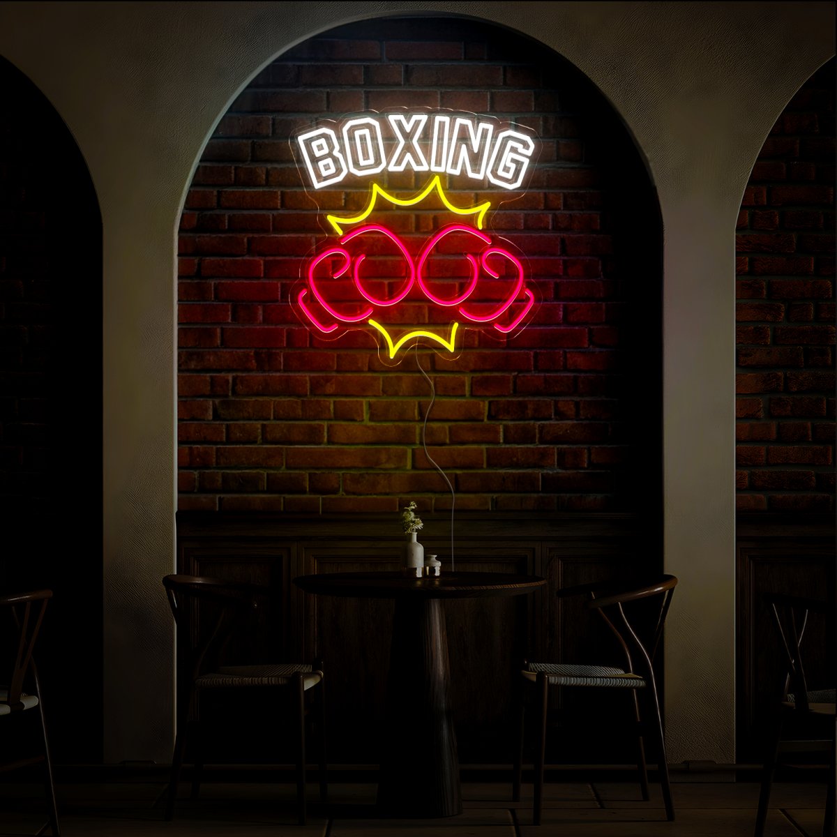 Boxing Glove Neon Sign - Reels Custom