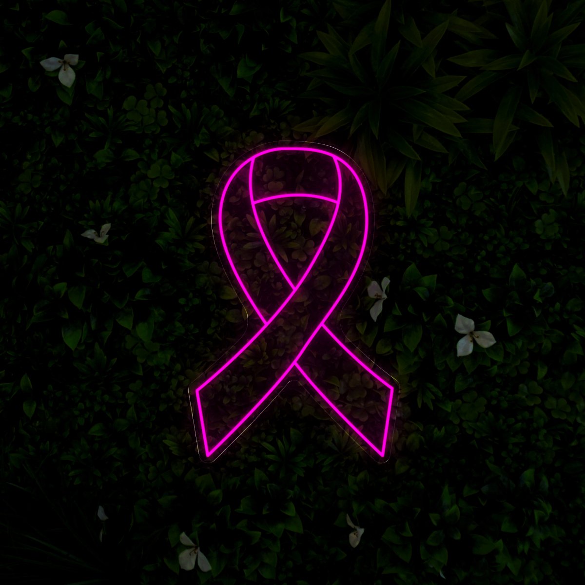 Breast Cancer Symbol Neon Sign - Reels Custom
