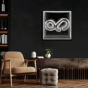 Broken Infinity Neon Sign - Reels Custom