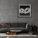 Broken Infinity Neon Sign - Reels Custom