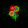 Bubble Flowers Led Neon Sign - Reels Custom