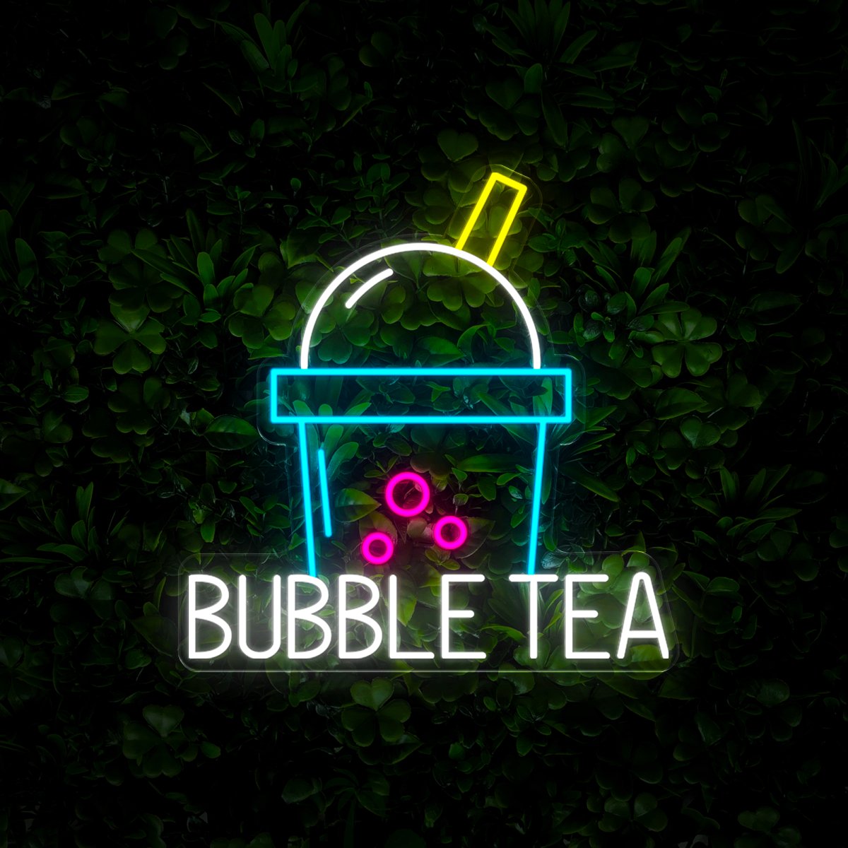 Bubble Tea Neon Sign - Reels Custom