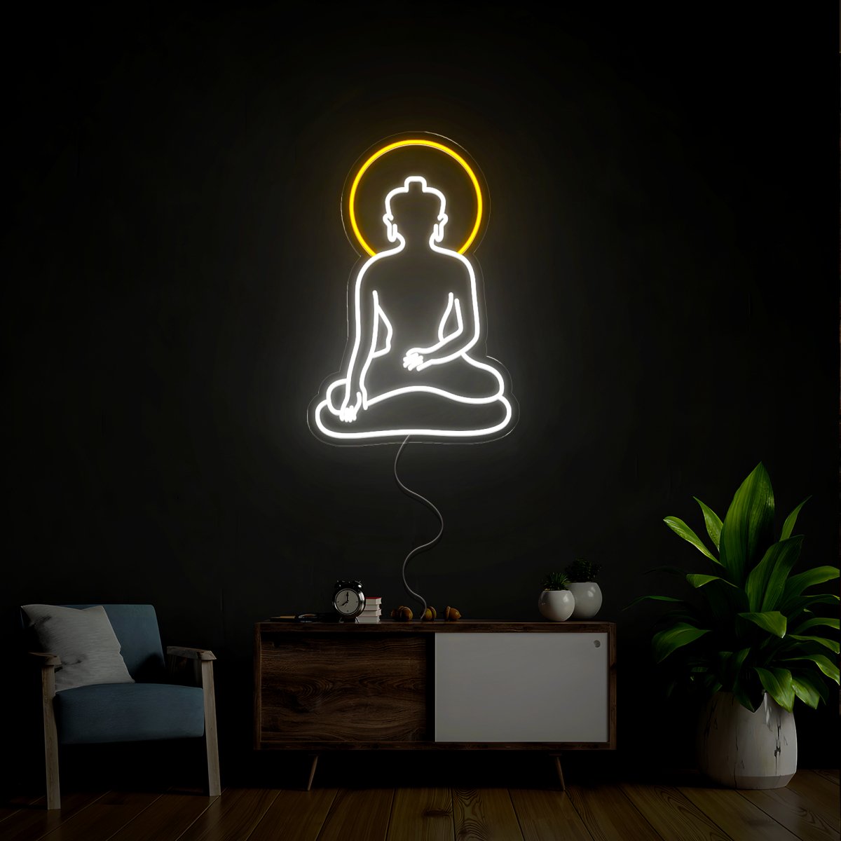 Budha Neon Sign - Reels Custom